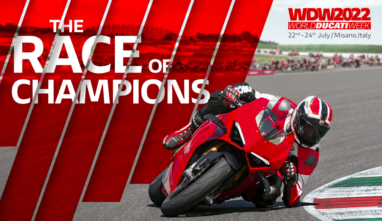Corrida dos Campeões: um emocionante desafio entre pilotos Ducati na WDW2022